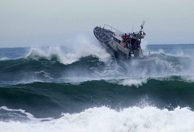 US Coast Guard search-and-rescue missions are dangerous and put responders at risk. Photo Credit: USCG